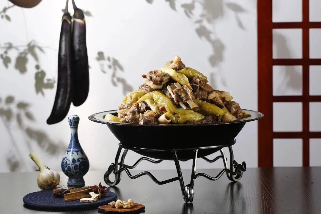 羊肉熬茄子