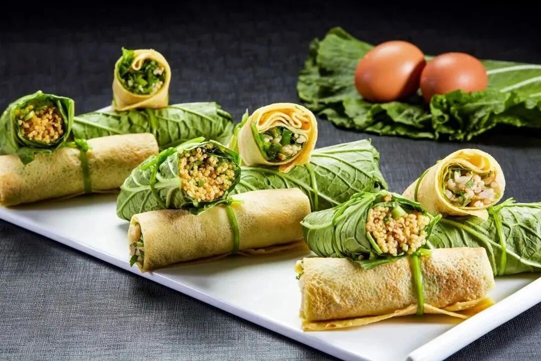 岭南香米菜包饭